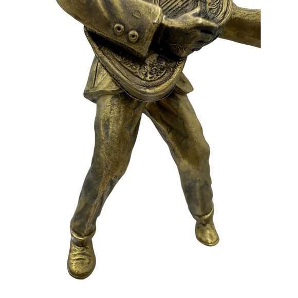 Hallmark Keepsake Gold Crown Exclusive Elvis 1992 Brass-Tone Ornament QX562-4 - Picture 4 of 15